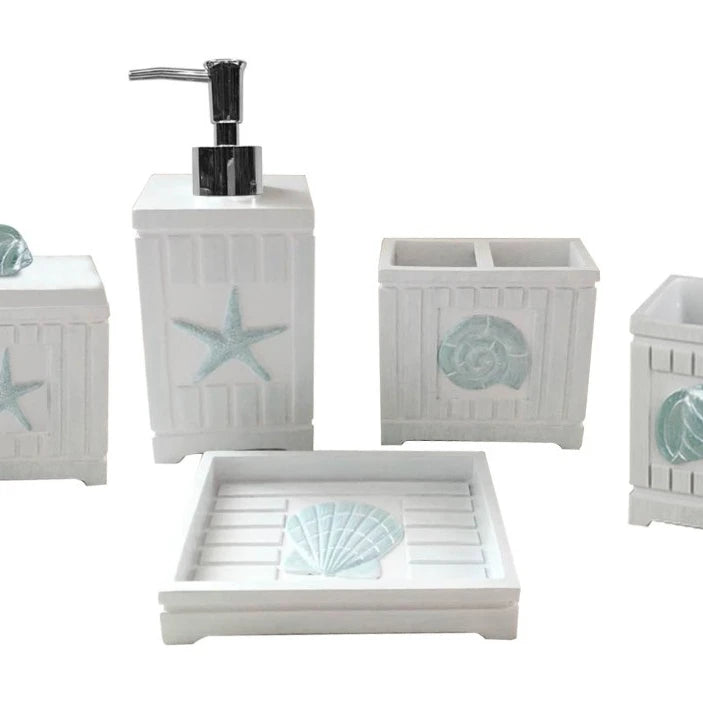 Coastal Bliss Bathroom Accessory Set