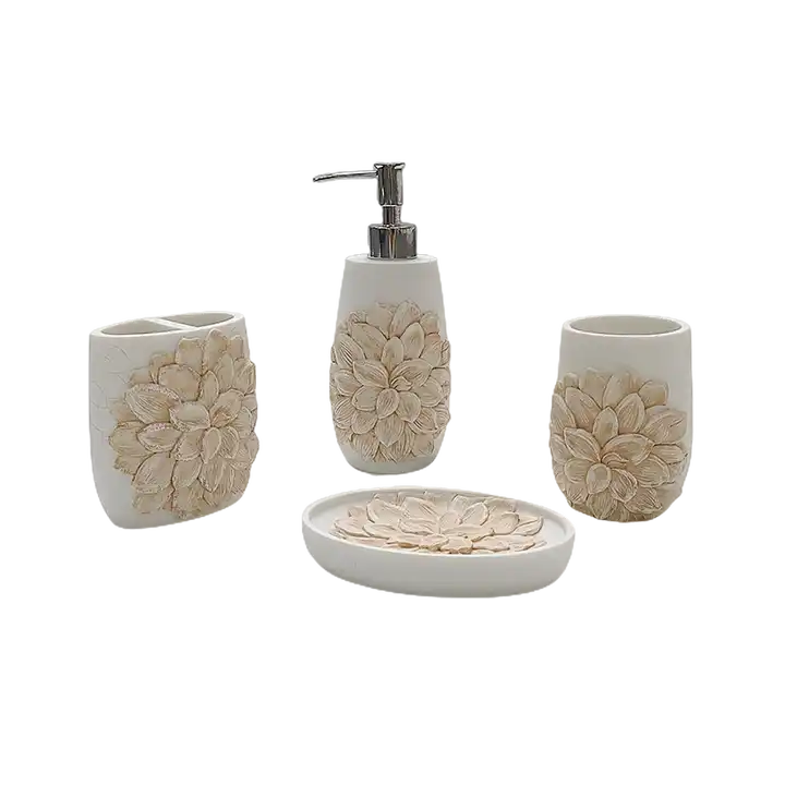 Dahlia Blossom Bathroom Set