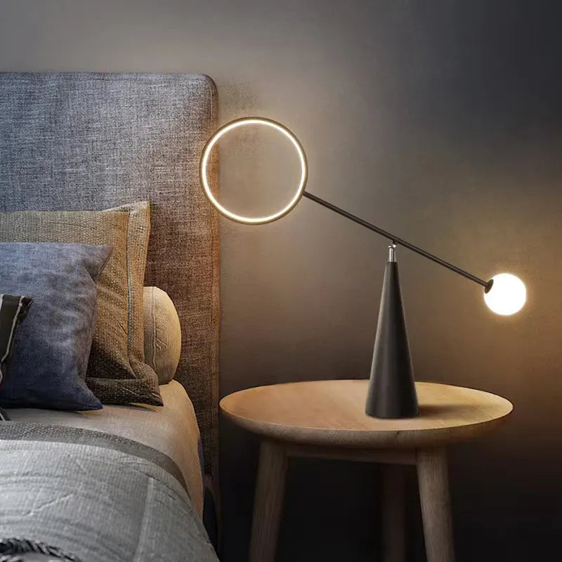 Halo Adjustable Arm Table Lamp